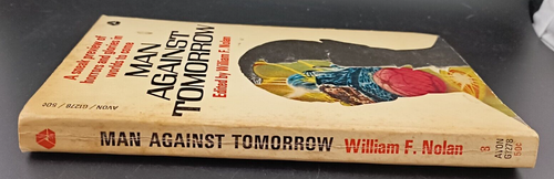 Man Against Tomorrow William F. Nolan 1965 Paperback Sci-Fi Horror tn - Imagen 6 de 8