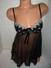 Fantasies by Morgan Taylor babydoll nightie small