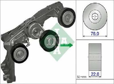 Original INA Riemenspanner Keilrippenriemen 534 0431 10 für Mercedes-Benz