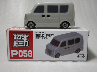 SUZUKI EVERY Grey Pocket Tomica P058 Tomy Taito NIB