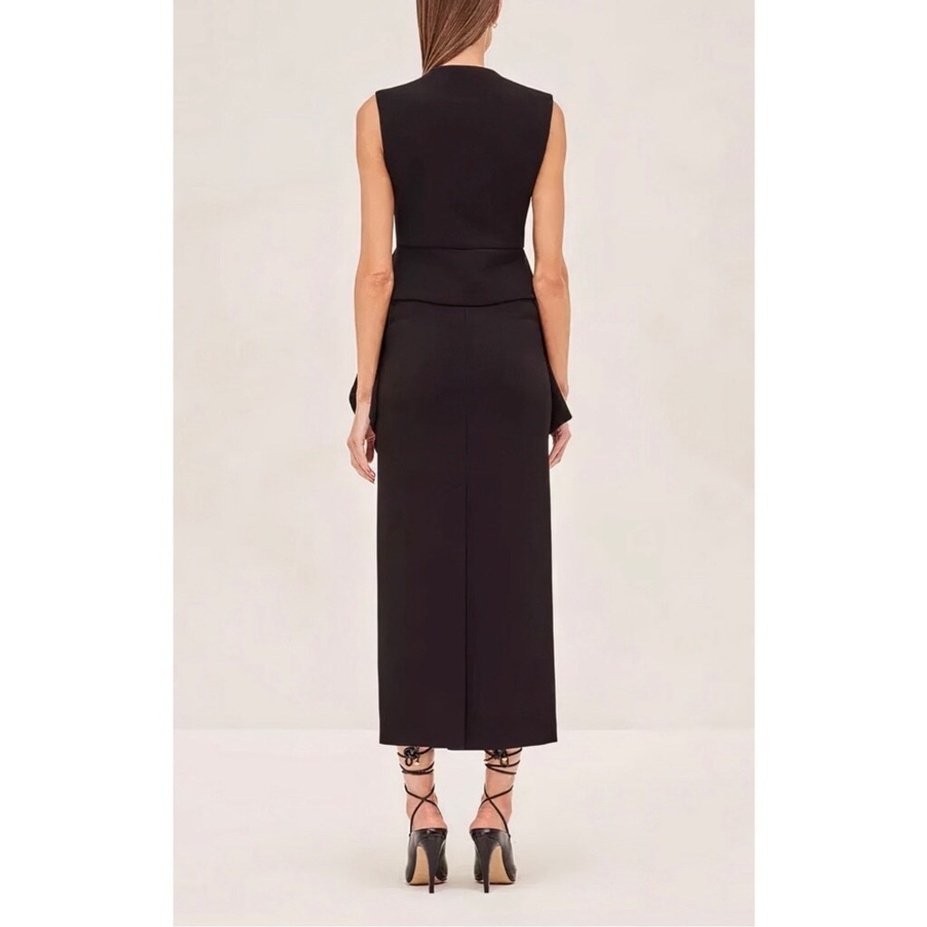 NWT ALEXIS Black Vali Top & Yasmeen Skirt Set image 5