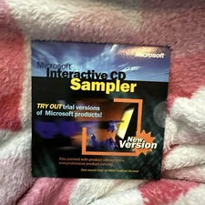 Microsoft Interactive CD Sampler Trial Version 1993-1999