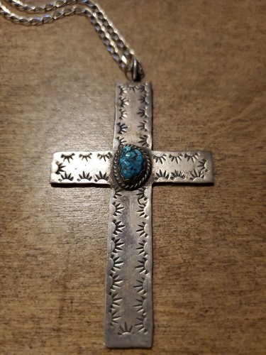 Vintage Navajo Native American Sterling 