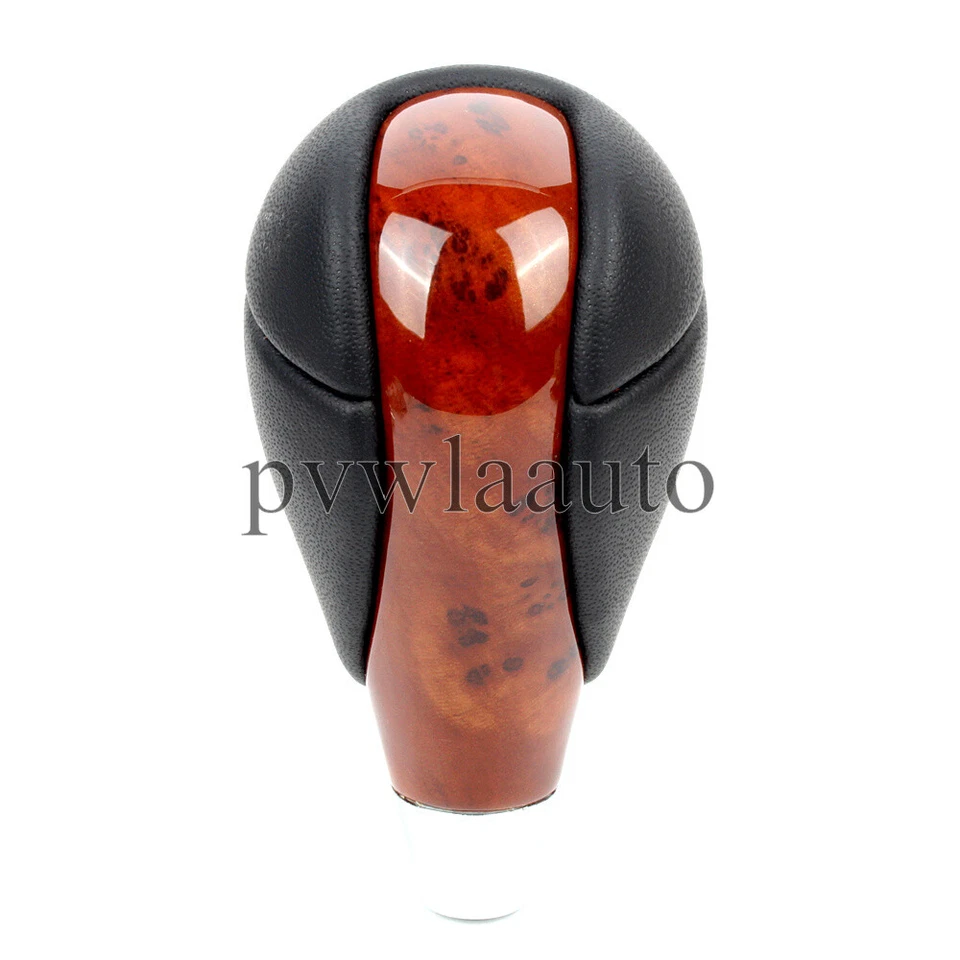 Pomo de cambio automático de marchas de madera de cerezo negro para Lexus ES350 2007 2008 2009-2015 Foto 4 de 4