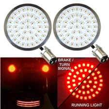 Eagle Lights Generation II LED Red Rear Turn Signals For Harley Davidson