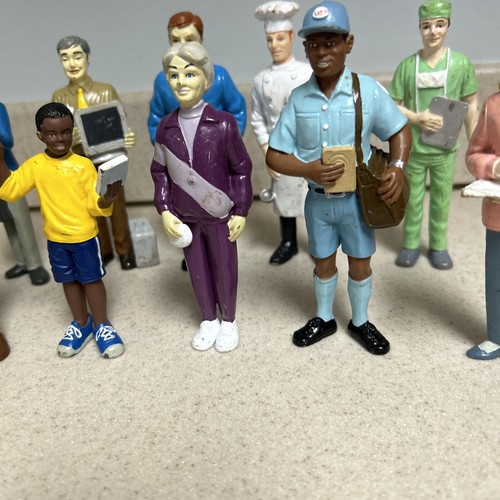 15 Lakeshore Block Play People Membri Comunità Lavoratori Modellino Carriera Inclusione - Foto 7 di 9