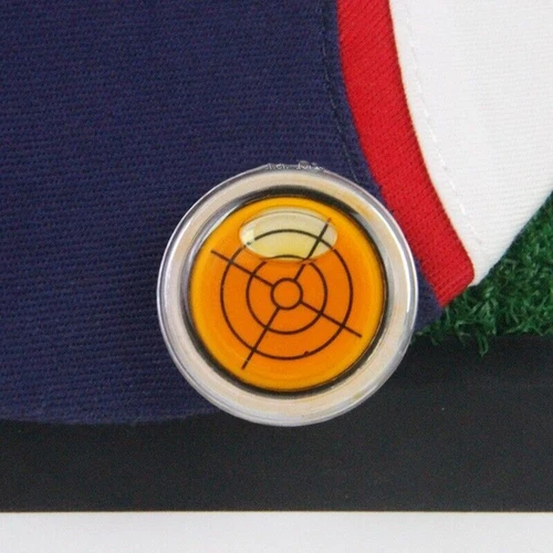 Golf Ball Marker Round Cap Clip Mark with Level Function, Golf Ball Marker New - Bild 14 von 14