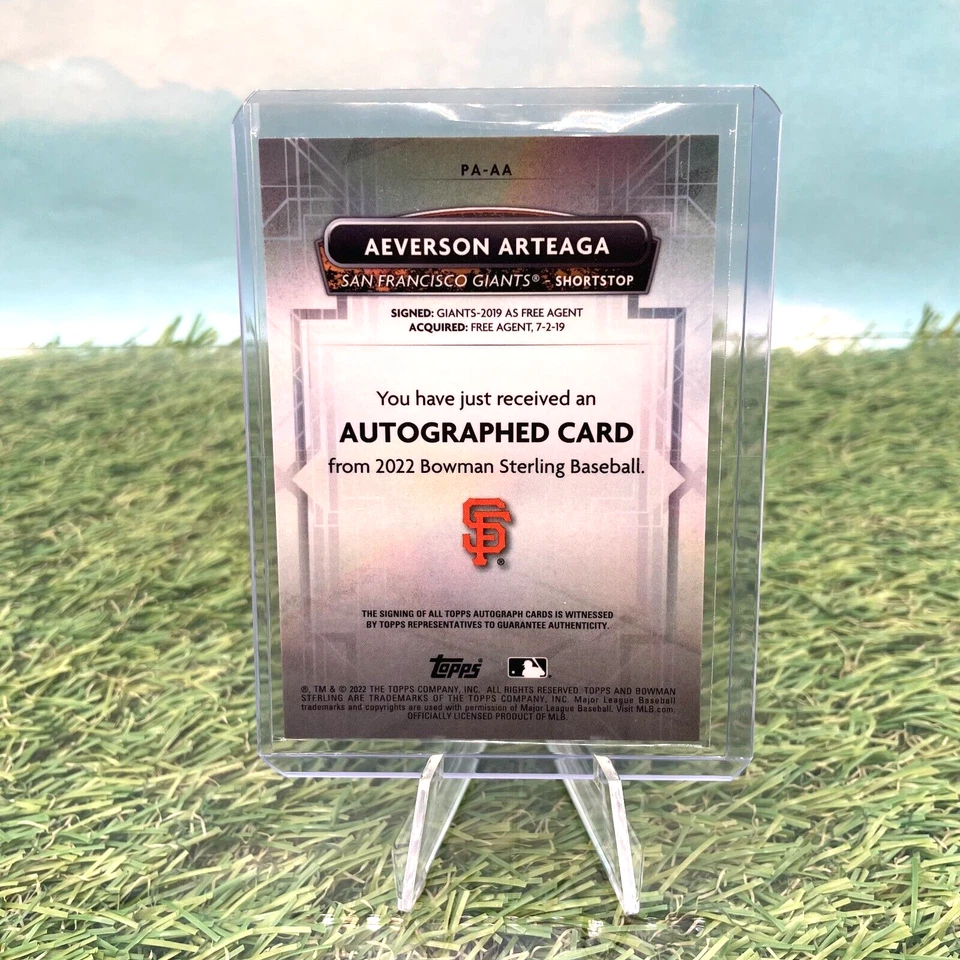 2021 Bowman's Best -Blue Refractor /150- Misael Urbina -#B21-MU- Auto - Image 2 of 2