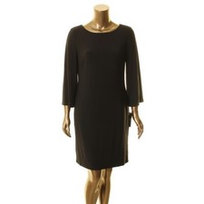 LAUREN RALPH LAUREN NEW Women's Bazzy Pocketed Jersey Sheath Dress TEDO