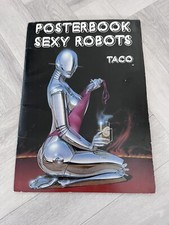 6 PRINTS Taco 1988 Hajime SORAYAMA Sexy Robots Posterbook ~ Be@rbrick KAWS