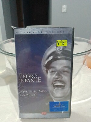 VHS PELICULA PEDRO INFANTE.- QUE TE HA DADO ESA MUJER?