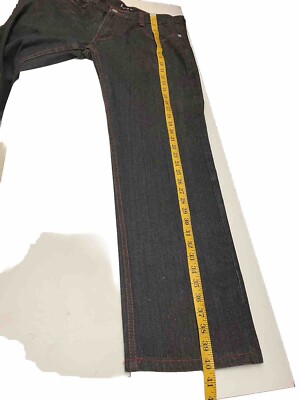 Jeanetix Apparel Hova Men's Jeans With Red Stitching Size 34 X 30