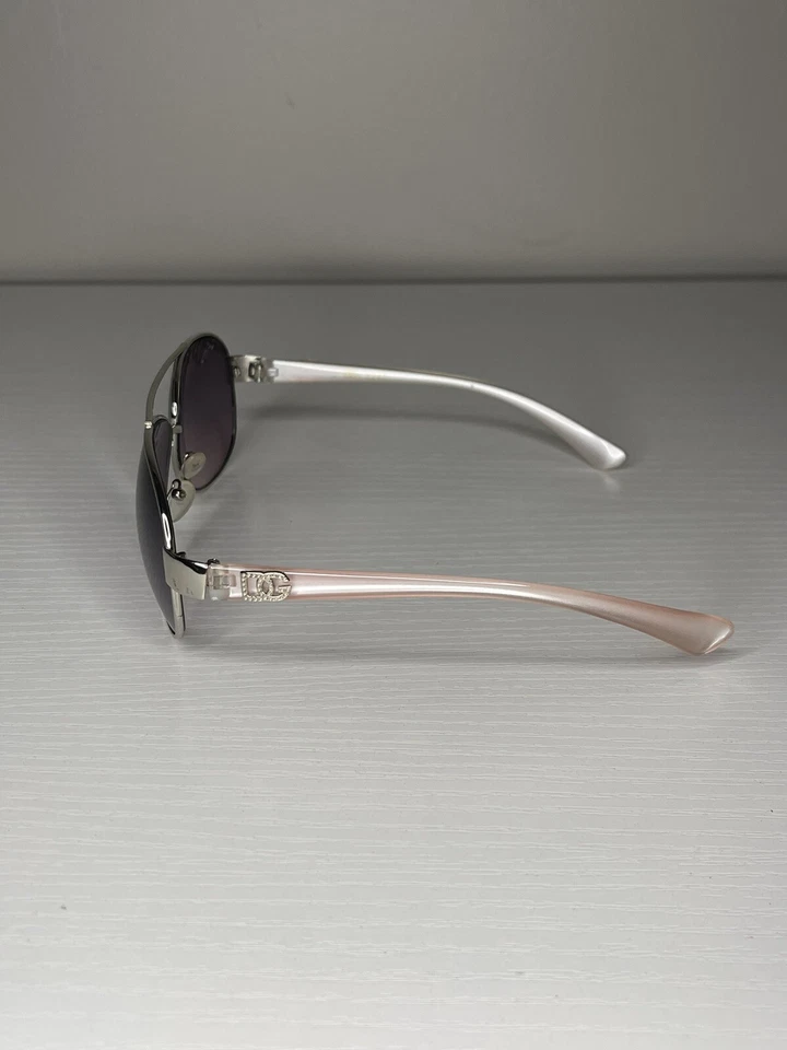 Gafas de sol Dolce & Gabbana Y2K Aviator degradadas rosa, plateadas DG7242 Foto 4 de 4
