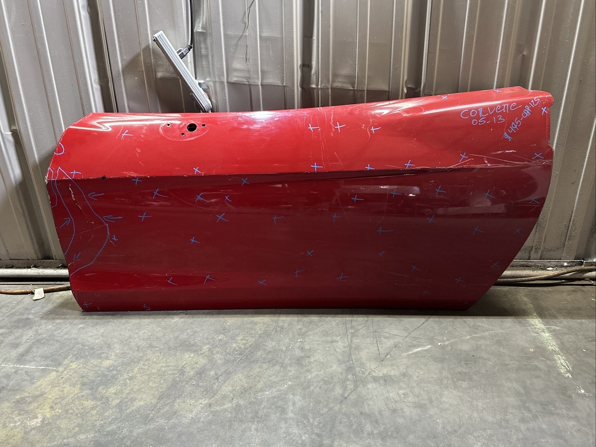 2005-2013 Chevrolet Corvette C6 Left LH Driver Side Door Shell