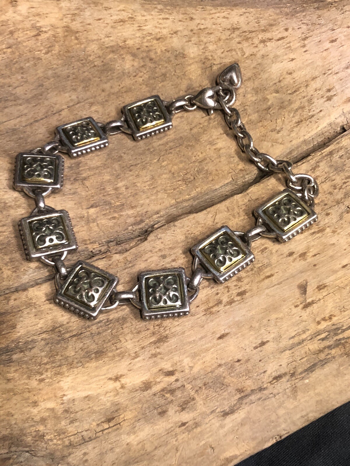 Signed Silver Signed Brighton Square Tab Tennis B… - image 1