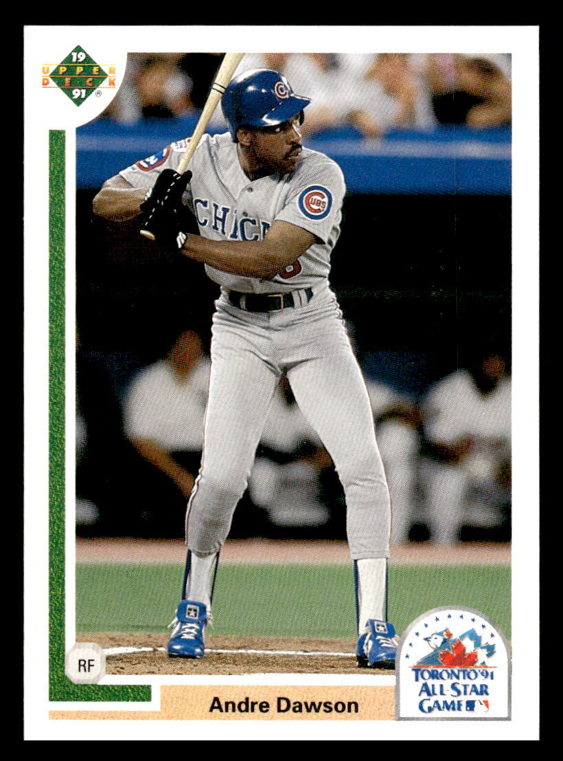 1991 Upper Deck Final Edition  Andre Dawson #98F Chicago Cubs