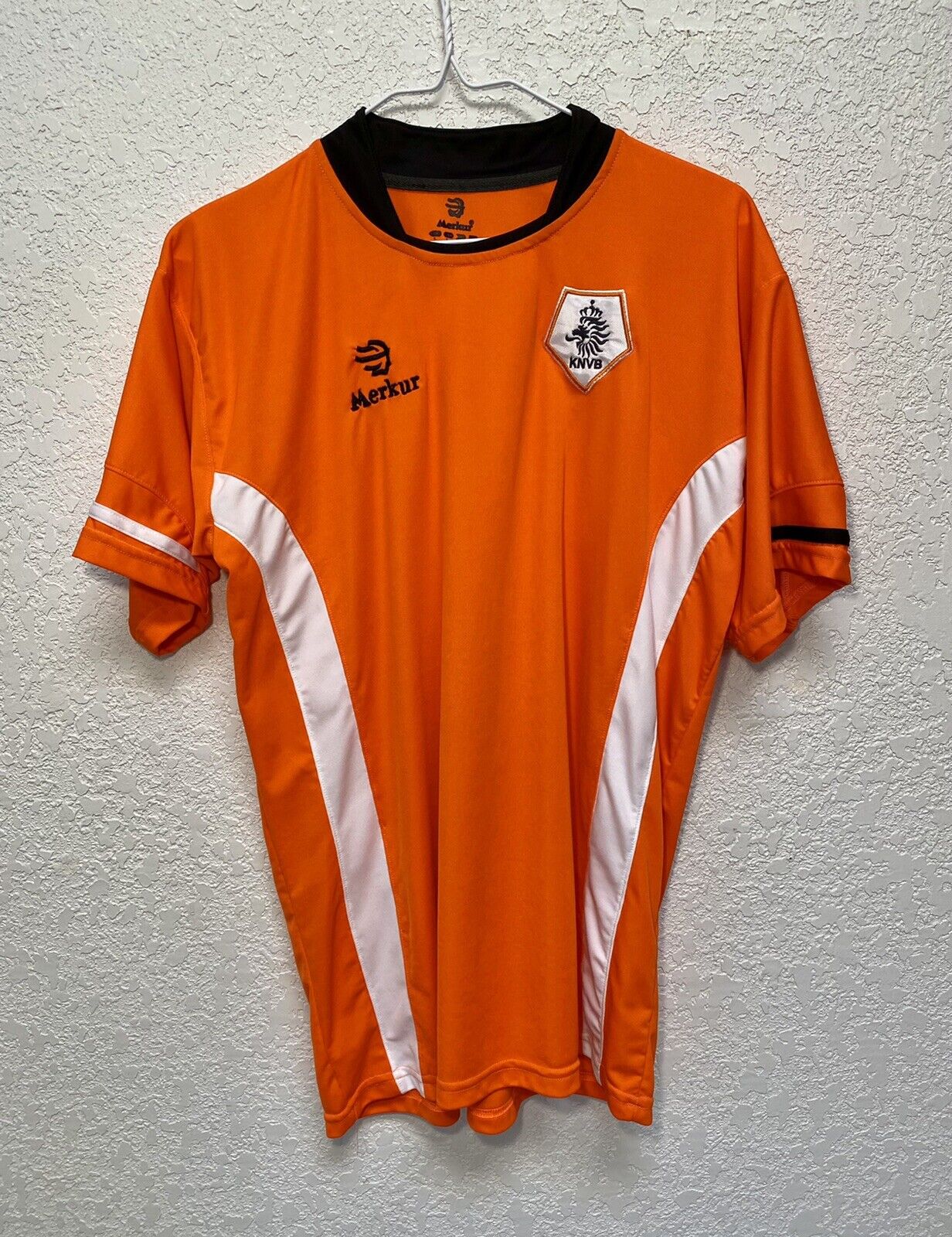 Netherlands | KNVB | Merkur Product Official Soccer Football Shirt Men’s  Large