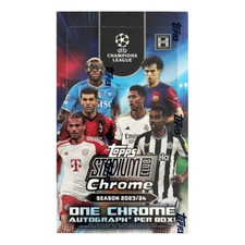 2023-24 Topps Soccer Star Cards Champions League Arena Hobby Box HOT !