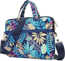 Forest Series Bule Patten Waterproof Laptop Shoulder Messenger Bag Case Sleeve f