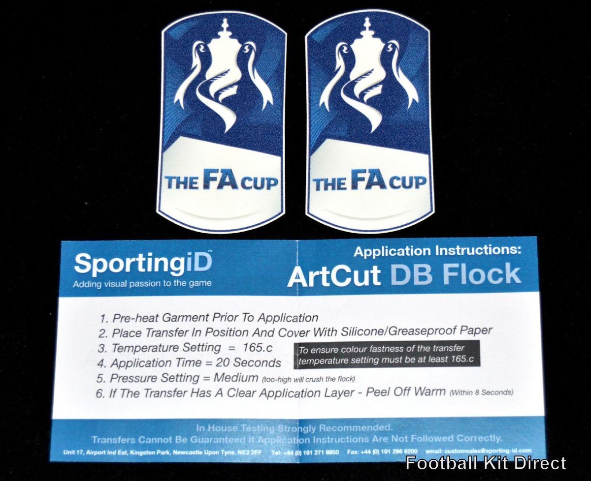 Official FA Cup Badge 2014/15 – Arsenal – Sporting ID – Made In UK