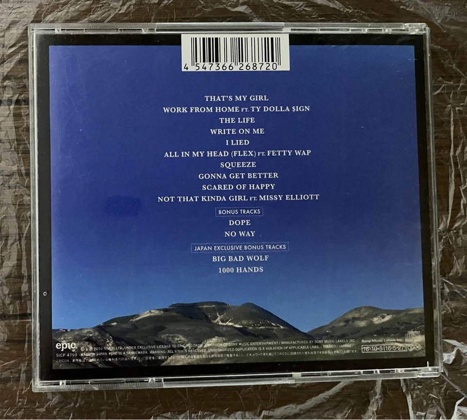 Fifth Harmony Audio CD 7/27 Japan Deluxe Edition - Image 2 of 3