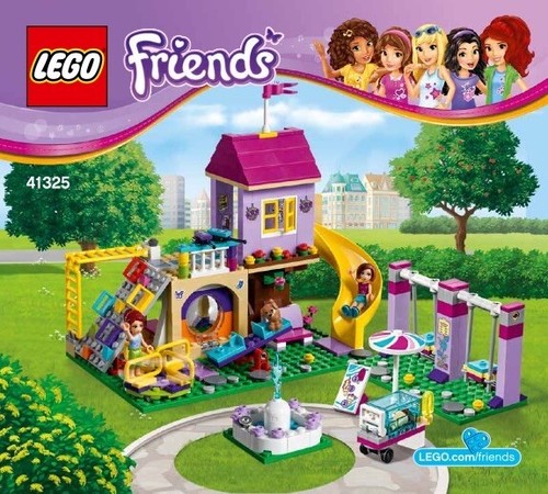 LEGO 41325 Friends Heartlake City Playground Complete Set BUILT Once + Manuals - Picture 5 of 6