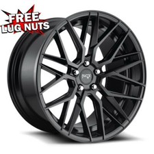 19 inch 19x9.5 NICHE 1PC M190 GAMMA MATTE BLACK wheel 5x4.5 5x114.3 +35