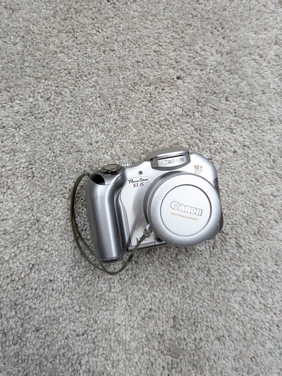 Canon PowerShot S1 IS Silver 3.2 MP 10x Zoom Digital