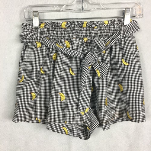 Forever 21 Womens Black White Checkered 