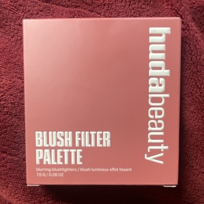 Huda Beauty Blush Filter Palette Rose Berry Shimmer Talc-Free 0.26 oz