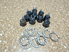 Lot of 2 – Amphenol -78-S3S – 3 Pin Socket Miniature Socket for Speakers etc