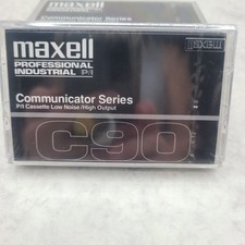 Lot Of 4 Maxell C90 Professional Cassette Tapes Communicator Series New Sealed