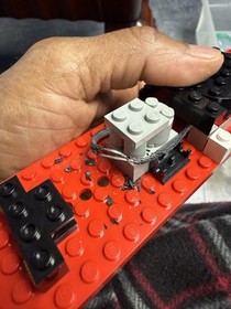 LEGO 4565 Freight and Crane Railway 9V system vintage Lego train 1996