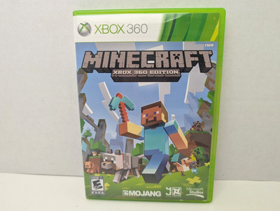 Minecraft Xbox 360 Edition (Microsoft Xbox 360, 2013) Case & Disc Tested