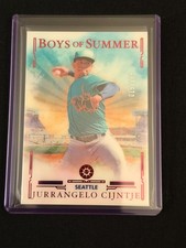 Jurrangelo Cijntje 2025 Boys of Summer Red Parallel #15/175 - Seattle Mariners