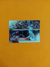 2016 Topps World Series Champions Chicago Cubs #WS-1 Kyle Schwarber