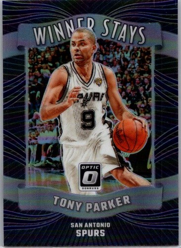 Tony Parker #15 — 2023 Donruss Optic Winner Stays basketball card