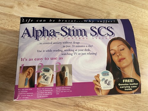 Alpha-Stim SCS.   Control Anxiety Naturally READ