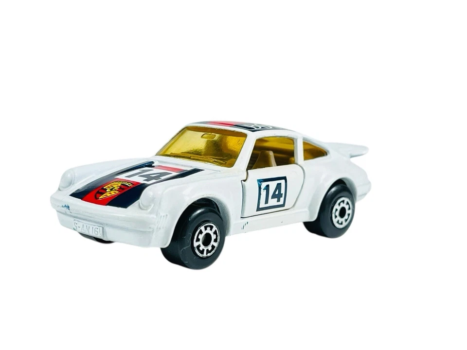 (2) Matchbox Superfast Varied MB3 Porsche Turbo Boss 14 - con cajas de rejilla amarillas Foto 4 de 4