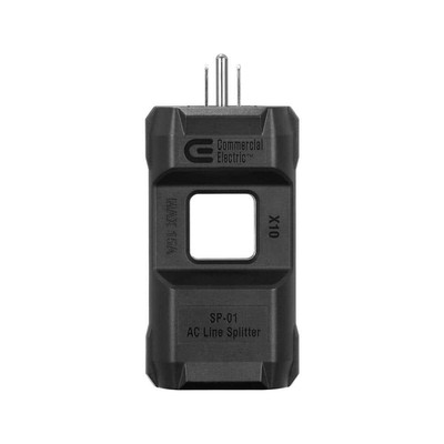AC Line Splitter 10x Multiplier 120V 15A Clamp Meter Current Measurement Tool