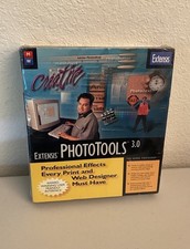 VINTAGE Extensis PhotoTools 3.0 Adobe Photoshop Professional Effects NEW
