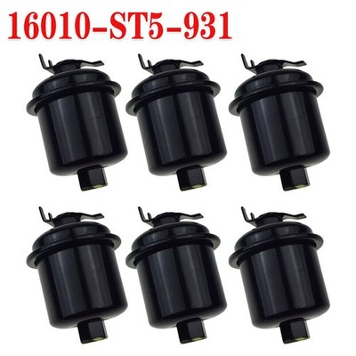 6x Fuel Filter for Acura Integra 1994-2001 w/1.8L 4 Cyl Engine 16010-ST5-931 