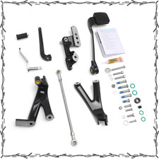 Forward Control Foot Pegs for Harley Street Bob FXBB/Low Rider 2018+ Black