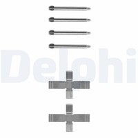 Delphi ZubehöRsatz Scheibenbremsbelag LX0094 FüR Omega Opel Senator V88 V87 F19