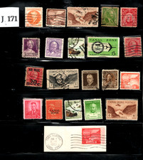 CANAL ZONE STAMPS LOT J - 171 MINT AND USED