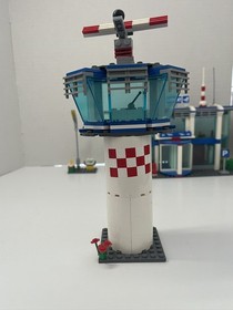 RETIRED LEGO City 3182 Airport Set with Airplane, Tower, Airport,All Minifigures