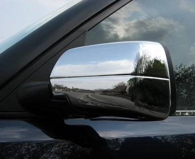 Chrome full door wing MIRROR COVER cap for Range Rover L322 2002-2005 shell new - Image 1 of 4