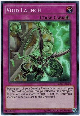 1 x Void Launch - SECE-EN072 - Super Rare - Unlimited Edition Near Mint, English