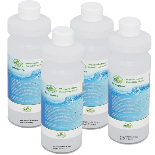 4 x 500ml JaTop Extrapure Waterbed Conditioner - Waterbed Conditioner