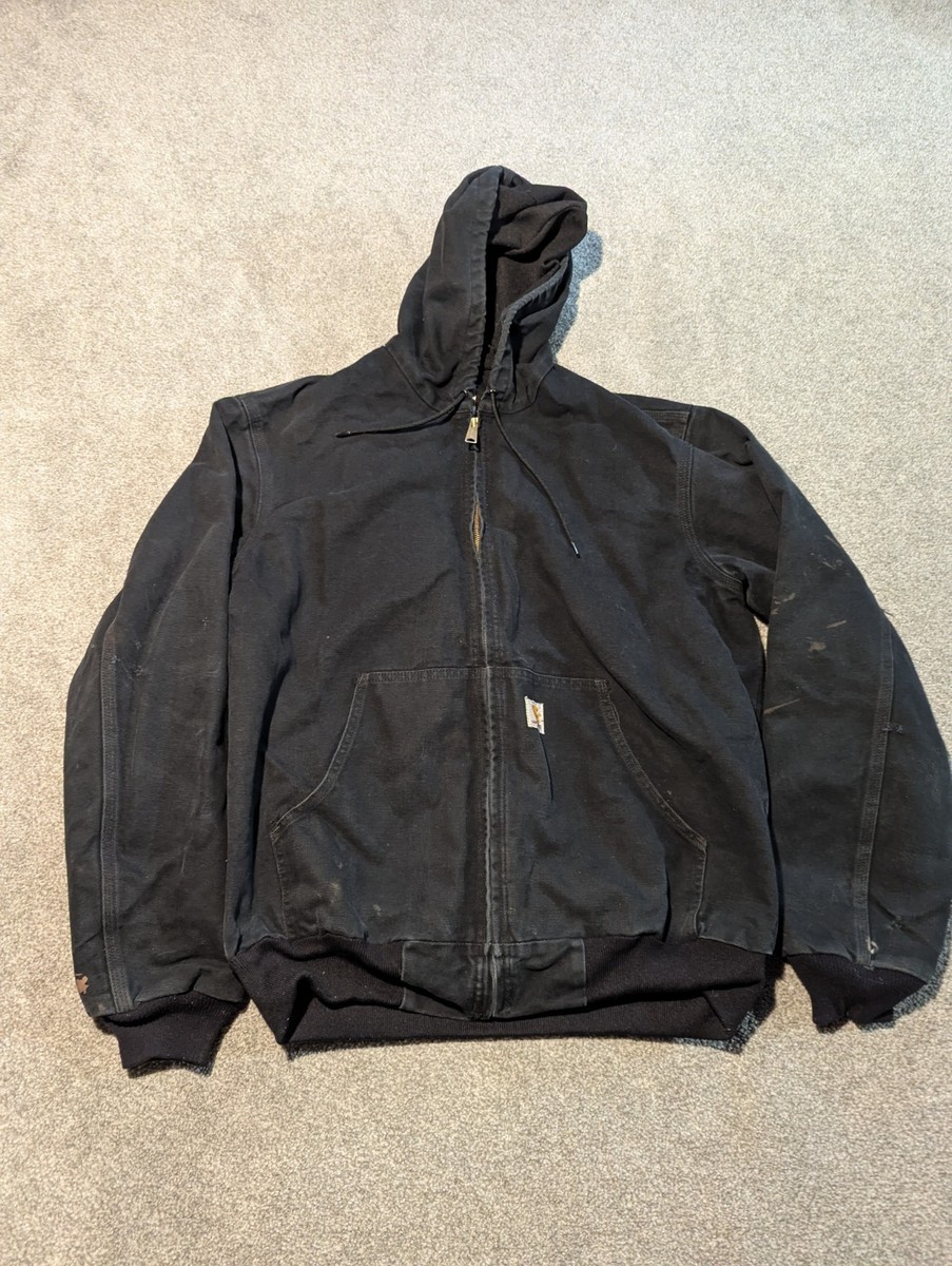 USA製 カーハート アクティブジャケット J131 BLK Carhartt カーハート Active Jacket アクティブジャケット USA製
